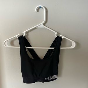 Black sports bra